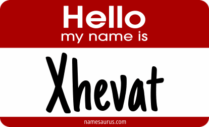 Hello my name is Xhevat png download