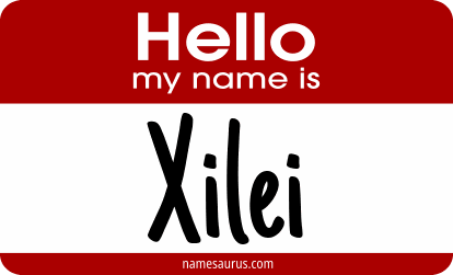 Hello my name is Xilei png download