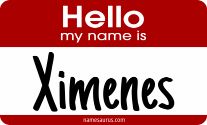 Hello my name is Ximenes png download