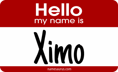 Hello my name is Ximo png download