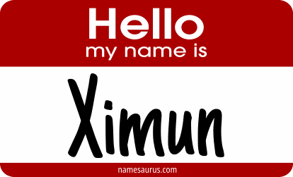Hello my name is Ximun png download