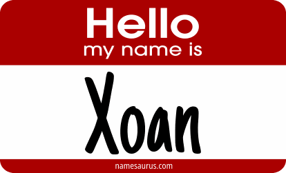 Hello my name is Xoan png download
