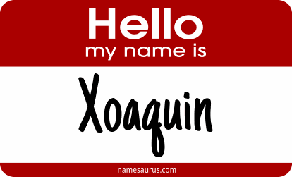 Hello my name is Xoaquin png download