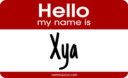 Hello my name is Xya png download
