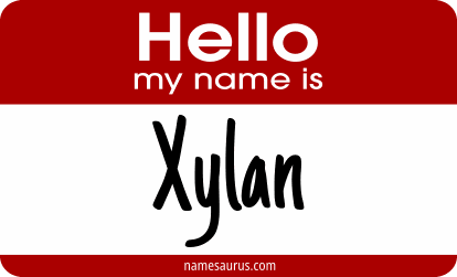 Hello my name is Xylan png download