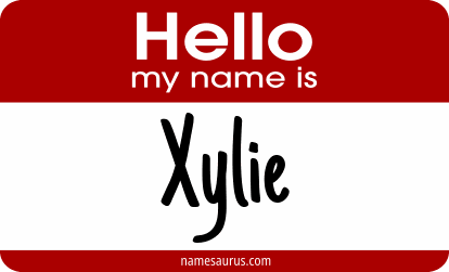 Hello my name is Xylie png download