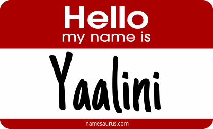 Hello my name is Yaalini png download