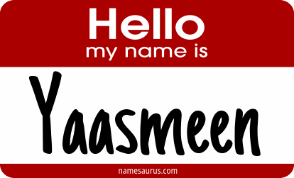 Hello my name is Yaasmeen png download