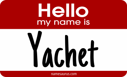 Hello my name is Yachet png download