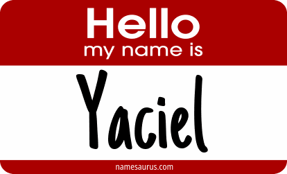 Hello my name is Yaciel png download