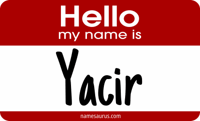 Hello my name is Yacir png download