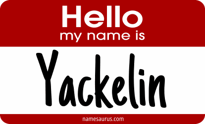 Hello my name is Yackelin png download