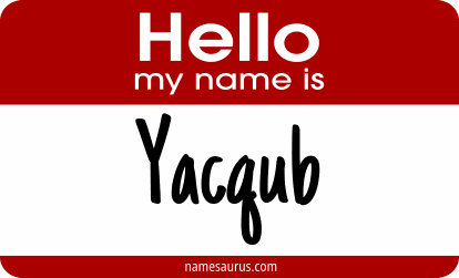 Hello my name is Yacqub png download