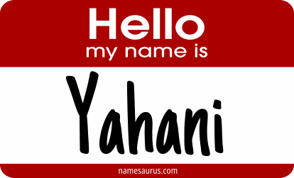 Hello my name is Yahani png download