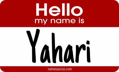 Hello my name is Yahari png download