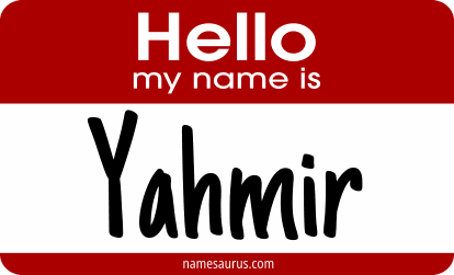 Hello my name is Yahmir png download