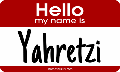 Hello my name is Yahretzi png download