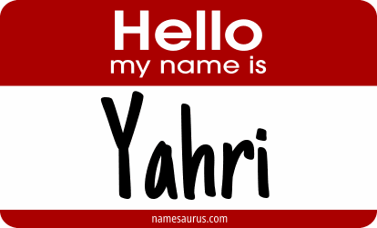 Hello my name is Yahri png download