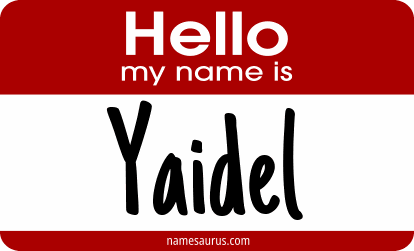 Hello my name is Yaidel png download