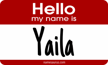 Hello my name is Yaila png download