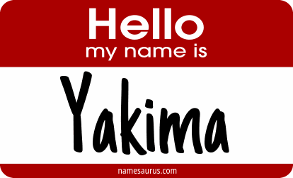 Hello my name is Yakima png download