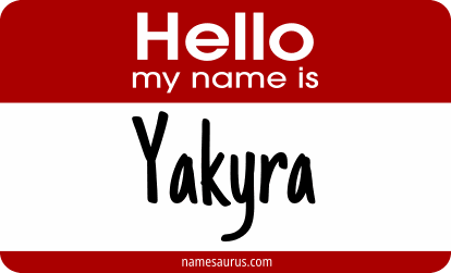 Hello my name is Yakyra png download