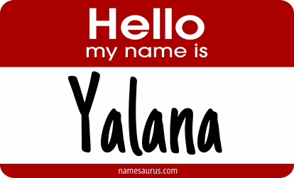 Hello my name is Yalana png download