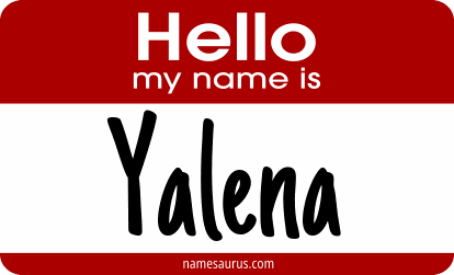 Hello my name is Yalena png download