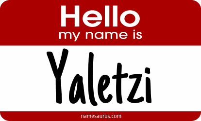 Hello my name is Yaletzi png download