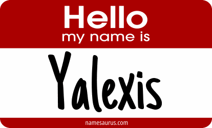 Hello my name is Yalexis png download