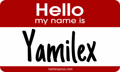 Hello my name is Yamilex png download