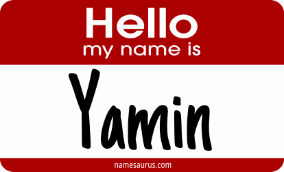 Hello my name is Yamin png download