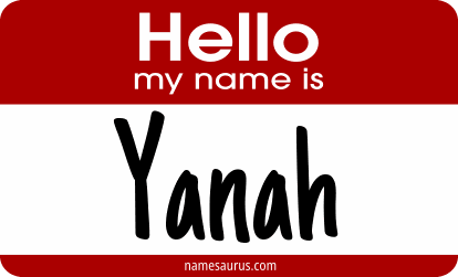 Hello my name is Yanah png download