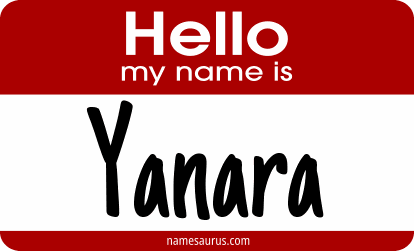 Hello my name is Yanara png download
