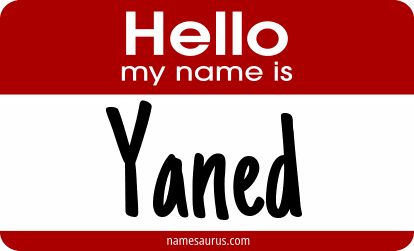 Hello my name is Yaned png download