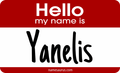Hello my name is Yanelis png download