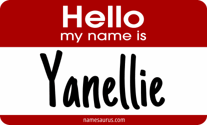 Hello my name is Yanellie png download