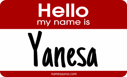 Hello my name is Yanesa png download