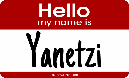 Hello my name is Yanetzi png download