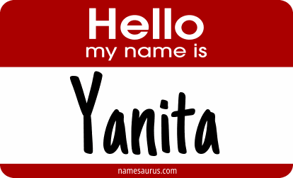 Hello my name is Yanita png download