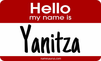 Hello my name is Yanitza png download