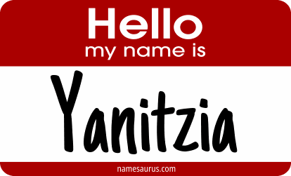 Hello my name is Yanitzia png download