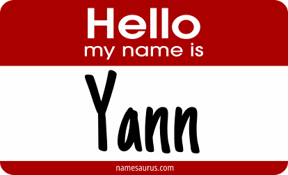 Hello my name is Yann png download