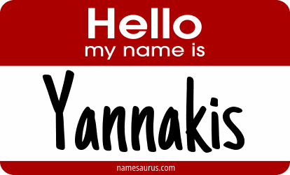 Hello my name is Yannakis png download
