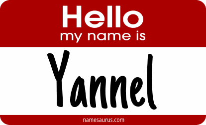 Hello my name is Yannel png download