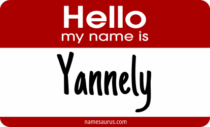 Hello my name is Yannely png download