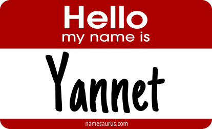 Hello my name is Yannet png download
