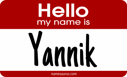 Hello my name is Yannik png download