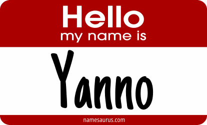 Hello my name is Yanno png download
