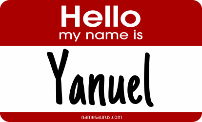 Hello my name is Yanuel png download